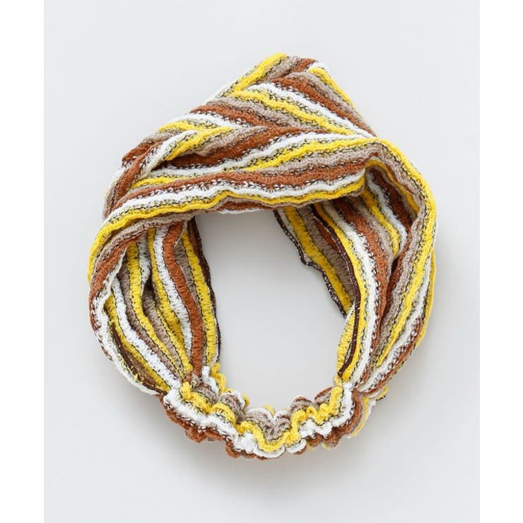 イエロー | 【チャイハネ】ミックスラインヘアバンド | アミナコレクション 