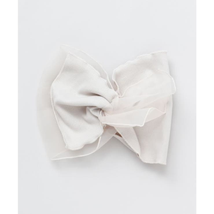 ホワイト | 【チャイハネ】フリルタッチヘアバンド | アミナコレクション 