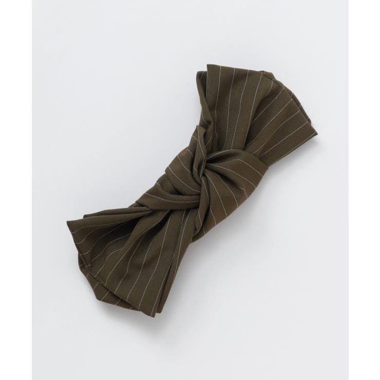 カーキ | 【チャイハネ】シックラインヘアバンド | アミナコレクション 