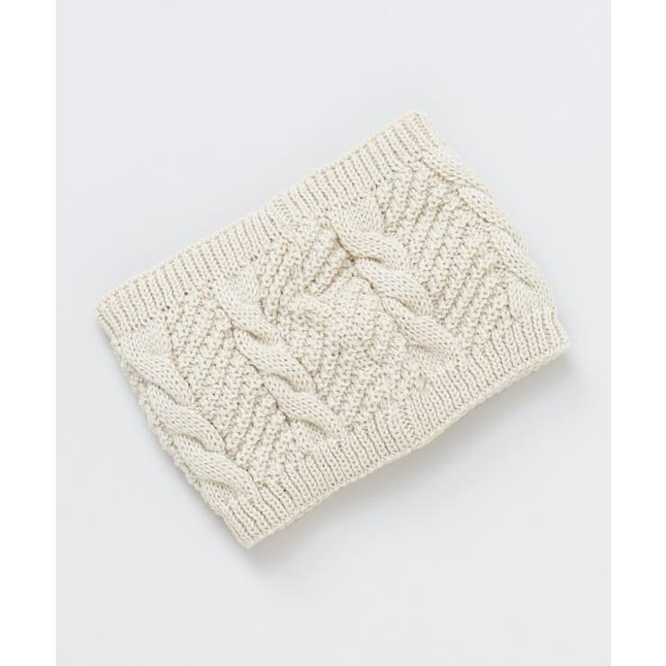 ベージュ | 【チャイハネ】ウォームニットヘアバンド | アミナコレクション 