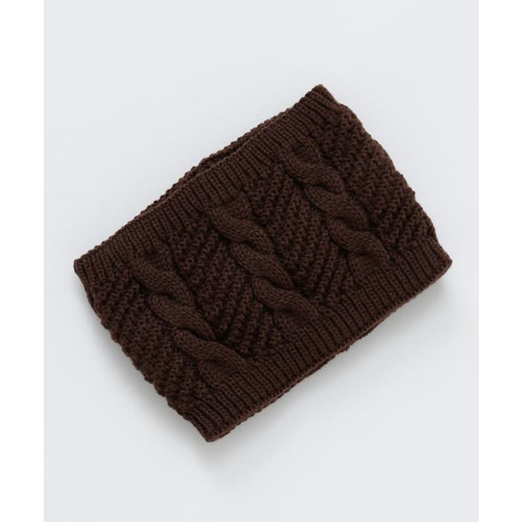 ブラウン | 【チャイハネ】ウォームニットヘアバンド | アミナコレクション 