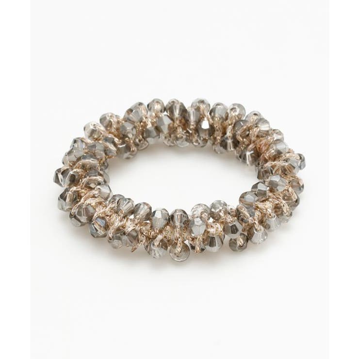 グレー | 【チャイハネ】ビジュキラヘアゴム | アミナコレクション 