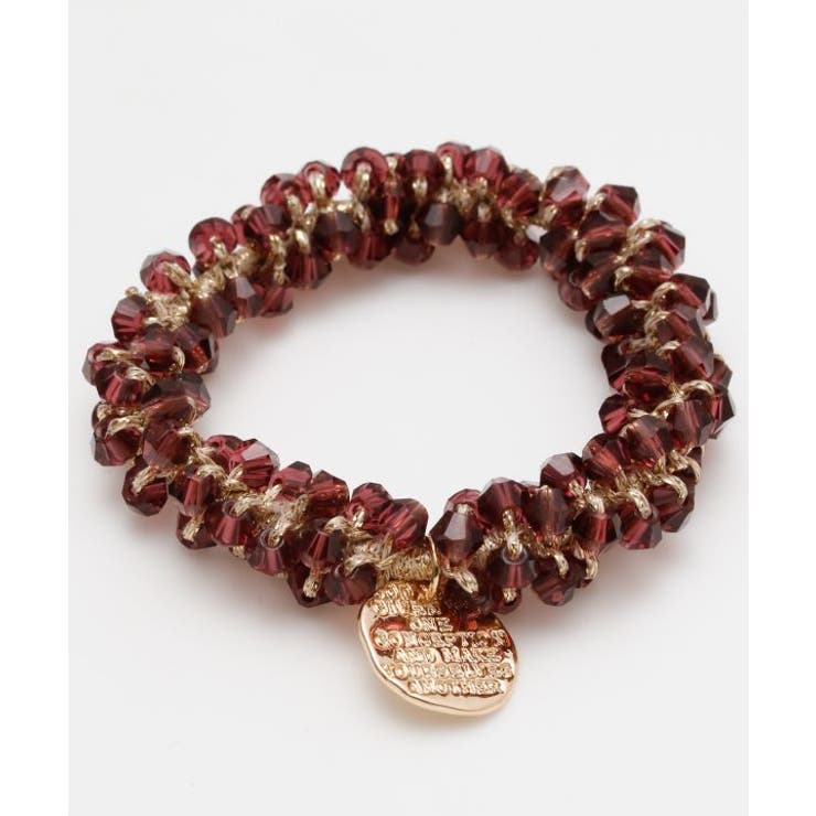 パープル | 【チャイハネ】ギャラックビジュヘアゴム | アミナコレクション 