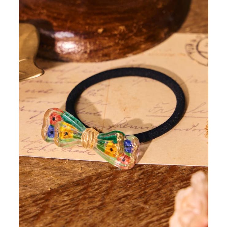 マルチ | 【欧州航路】【Fromチェコ】チェコボタンストゥヘアゴム | アミナコレクション 