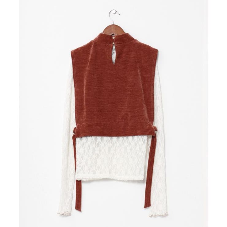 【欧州航路】ノエルセットベスト＆ハイネックトップス | アミナコレクション  | 詳細画像12 