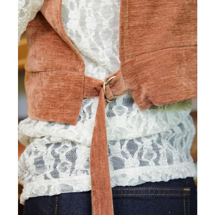 【欧州航路】ノエルセットベスト＆ハイネックトップス | アミナコレクション  | 詳細画像3 