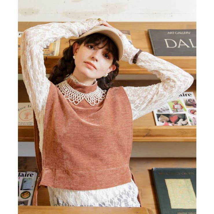 ブラウン系その他 | 【欧州航路】ノエルセットベスト＆ハイネックトップス | アミナコレクション 