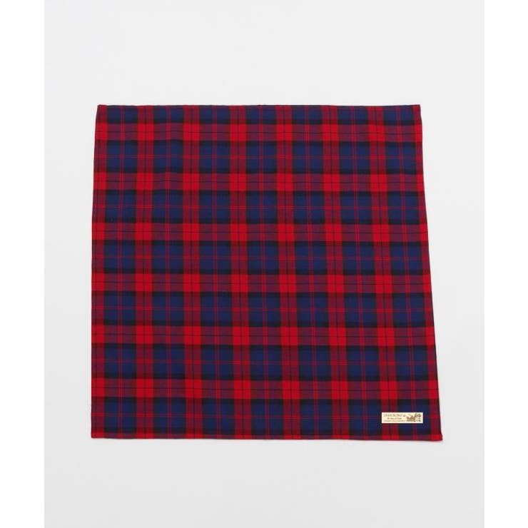 レッド | 【欧州航路】ブリティッシュタータンバンダナ | アミナコレクション 