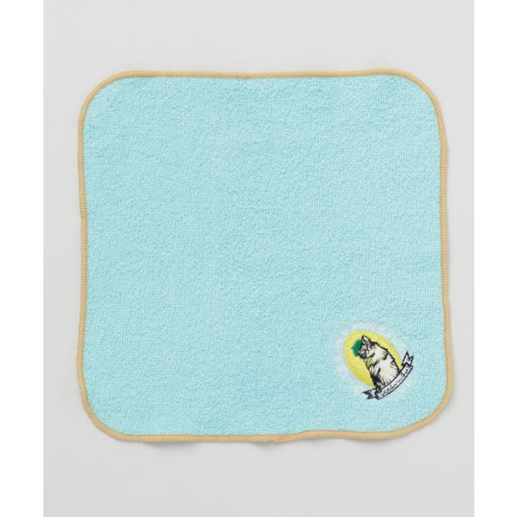 ターコイズブルー | 【欧州航路】シャットパイルハンカチ | アミナコレクション 