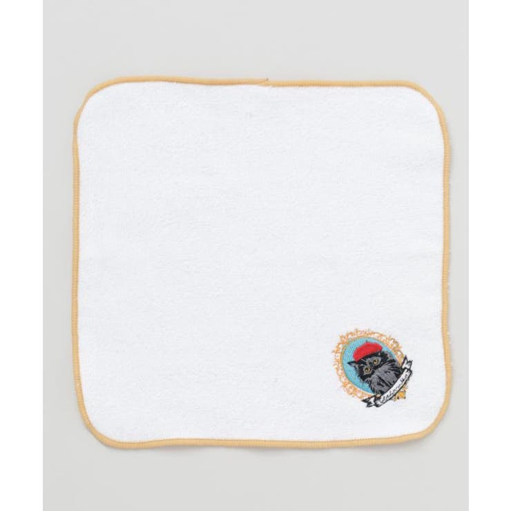 ホワイト | 【欧州航路】シャットパイルハンカチ | アミナコレクション 