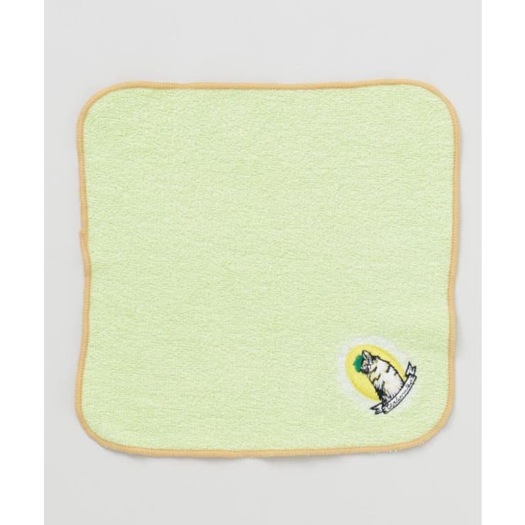 グリーン | 【欧州航路】シャットパイルハンカチ | アミナコレクション 