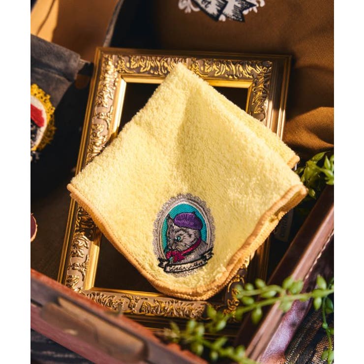 イエロー | 【欧州航路】シャットパイルハンカチ | アミナコレクション 