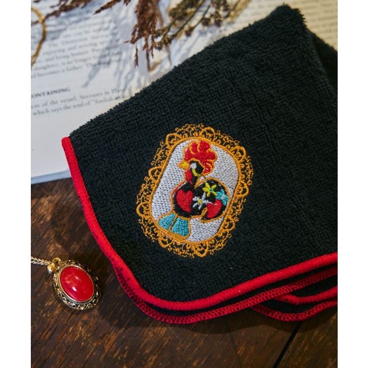 【欧州航路】フォークラフト刺繍タオルハンカチ | アミナコレクション  | 詳細画像1 