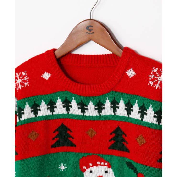 【欧州航路】スノーマンニットプルオーバー | アミナコレクション  | 詳細画像1 