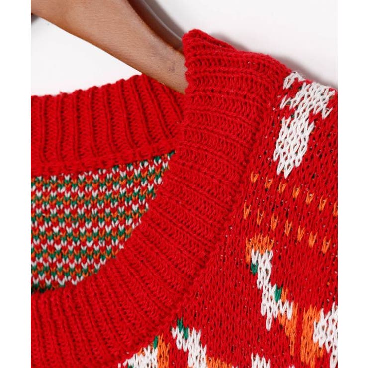 【欧州航路】レインディアニットプルオーバー | アミナコレクション  | 詳細画像3 