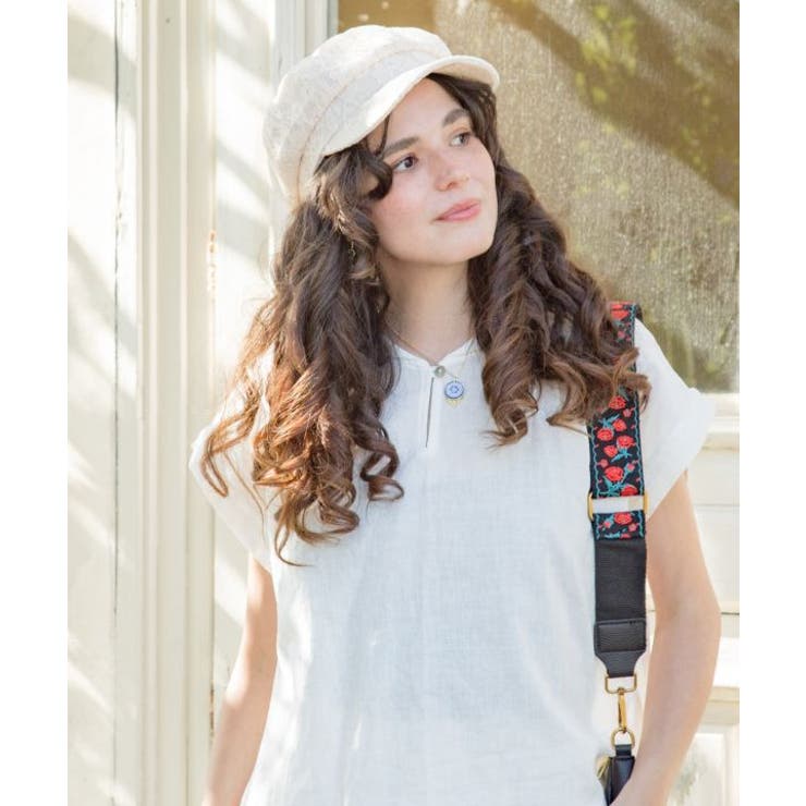 【欧州航路】フラワーレースキャスケット | アミナコレクション  | 詳細画像2 