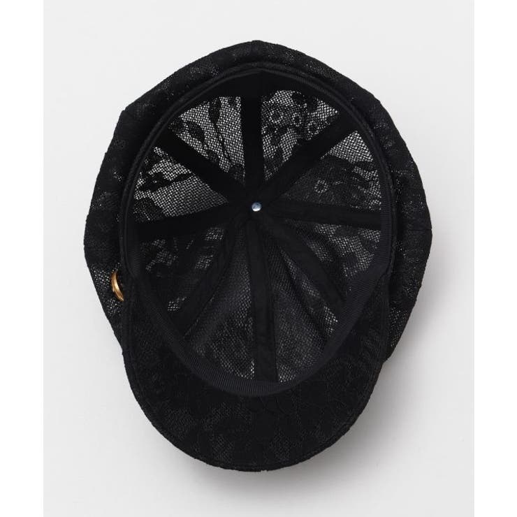 【欧州航路】フラワーレースキャスケット | アミナコレクション  | 詳細画像7 