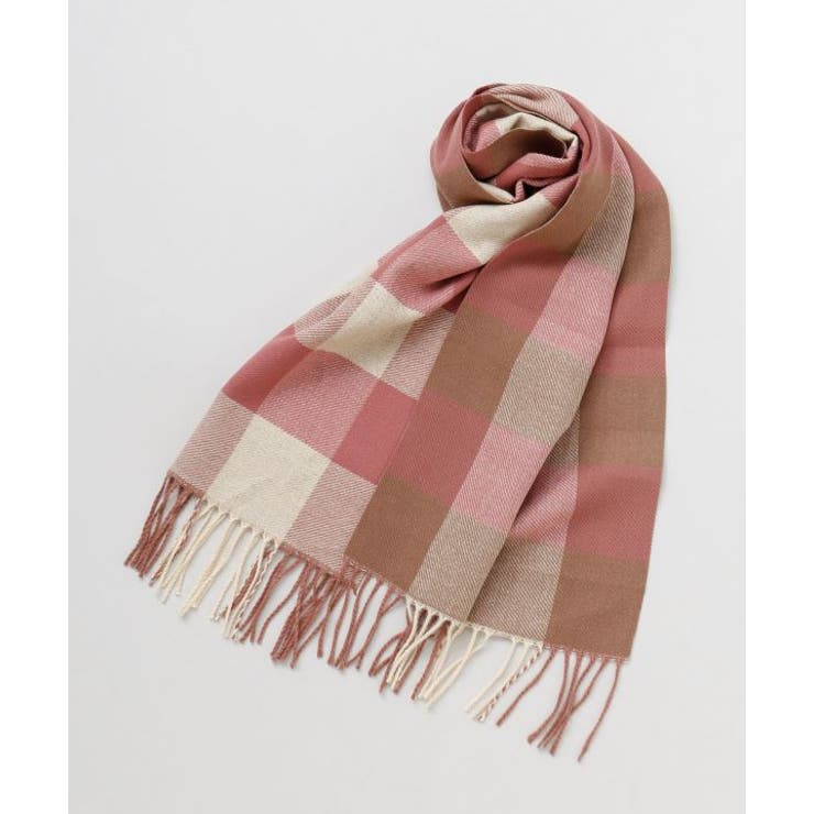 ピンク | 【欧州航路】レノダブルフェイスストール | アミナコレクション 