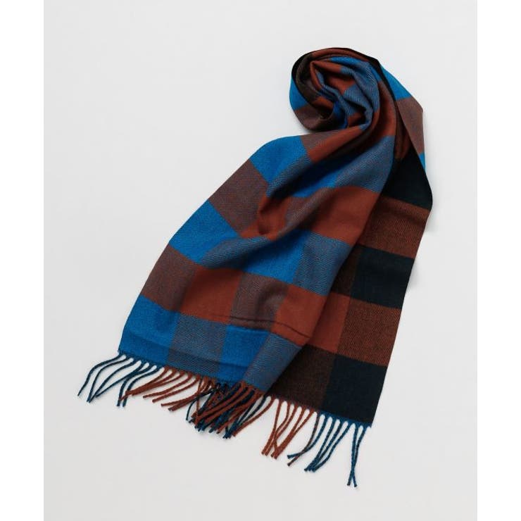 ブラウン | 【欧州航路】レノダブルフェイスストール | アミナコレクション 