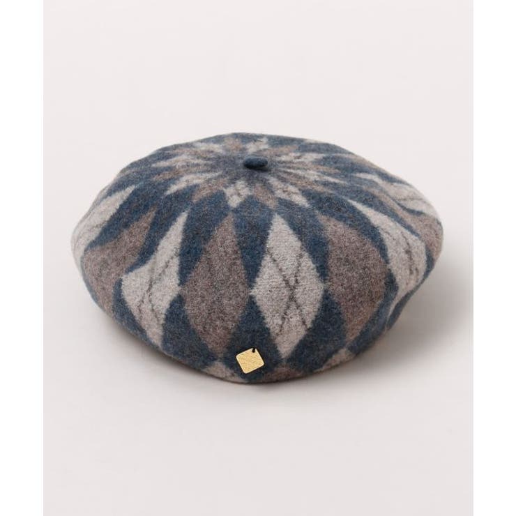 ネイビー系 | 【欧州航路】アーガイルベレー帽 | アミナコレクション 