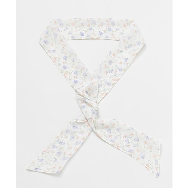 ホワイト | 【欧州航路】サラロングスカーフ | アミナコレクション 