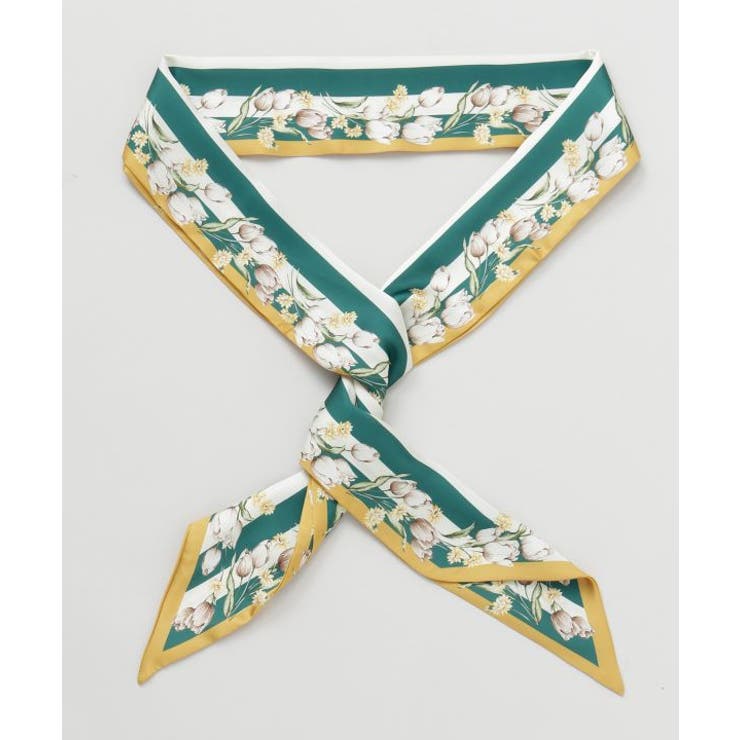 【欧州航路】フワラーロングスカーフ | アミナコレクション  | 詳細画像2 