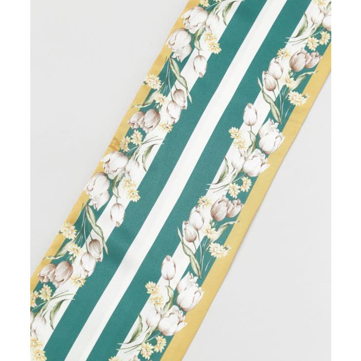 【欧州航路】フワラーロングスカーフ | アミナコレクション  | 詳細画像4 