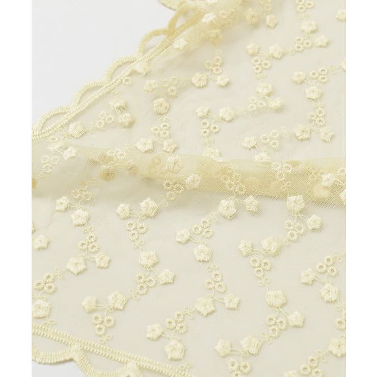 【欧州航路】レースカラースカーフ | アミナコレクション  | 詳細画像10 