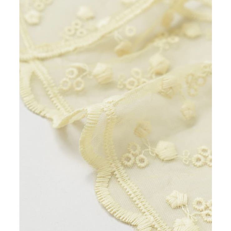 【欧州航路】レースカラースカーフ | アミナコレクション  | 詳細画像8 