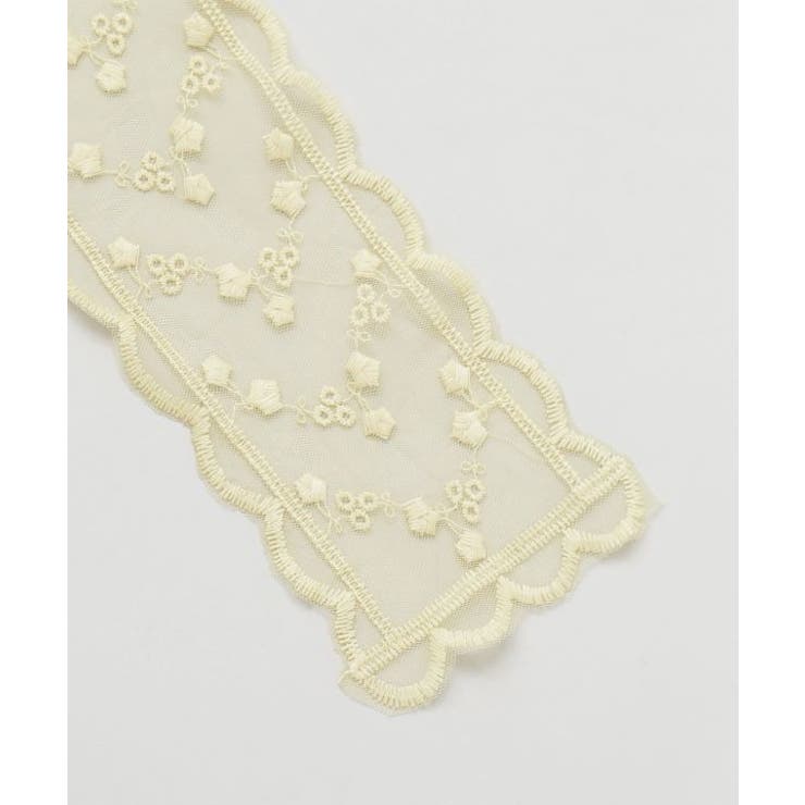 【欧州航路】レースカラースカーフ | アミナコレクション  | 詳細画像9 