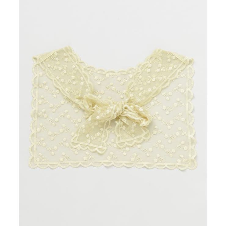 イエロー | 【欧州航路】レースカラースカーフ | アミナコレクション 