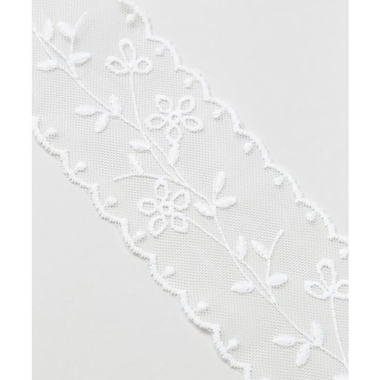 【欧州航路】レースロングスカーフ | アミナコレクション  | 詳細画像1 