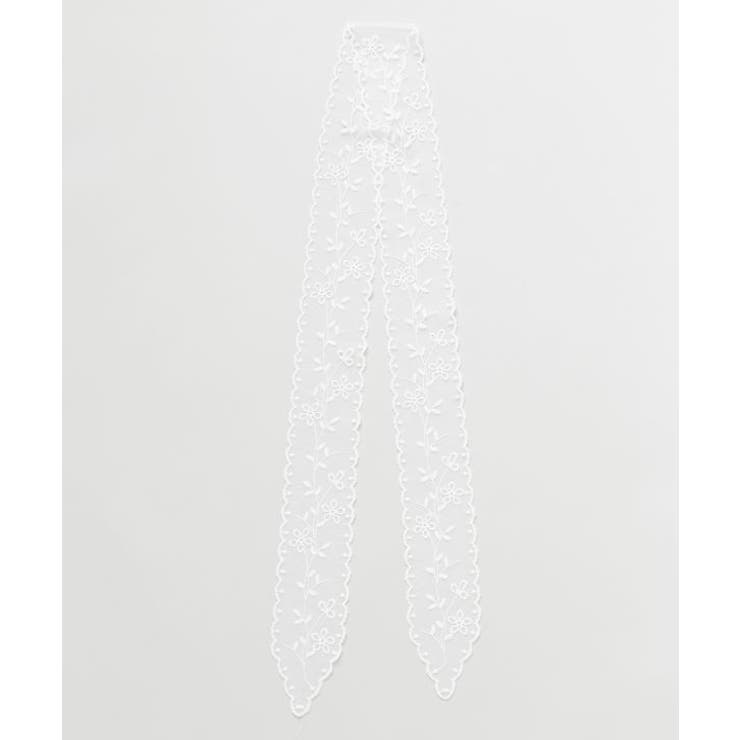 【欧州航路】レースロングスカーフ | アミナコレクション  | 詳細画像5 