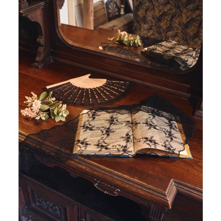 【欧州航路】レースダイヤスカーフ | アミナコレクション  | 詳細画像1 