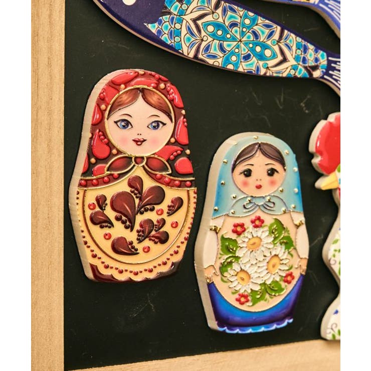 【欧州航路】カラーマトリョーシカマグネット | アミナコレクション  | 詳細画像2 
