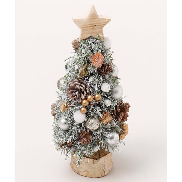 ホワイト | 【欧州航路】スノーツリーオーナメントM | アミナコレクション 