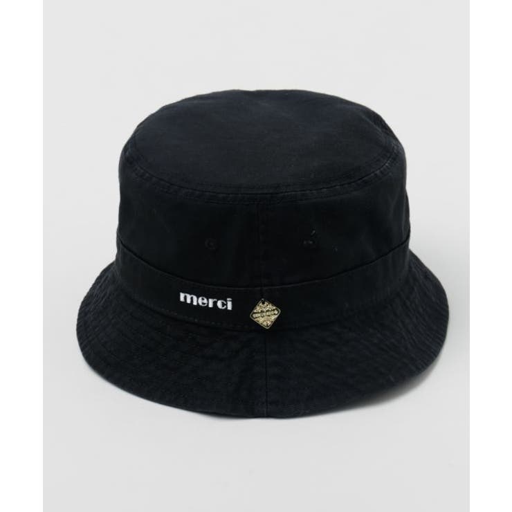 ブラック | 【欧州航路】メルシーバケットハット | アミナコレクション 