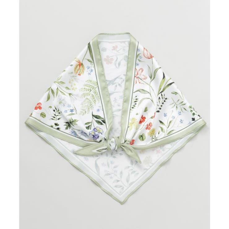 ベージュ | 【欧州航路】ピクチャダイヤスカーフ | アミナコレクション 