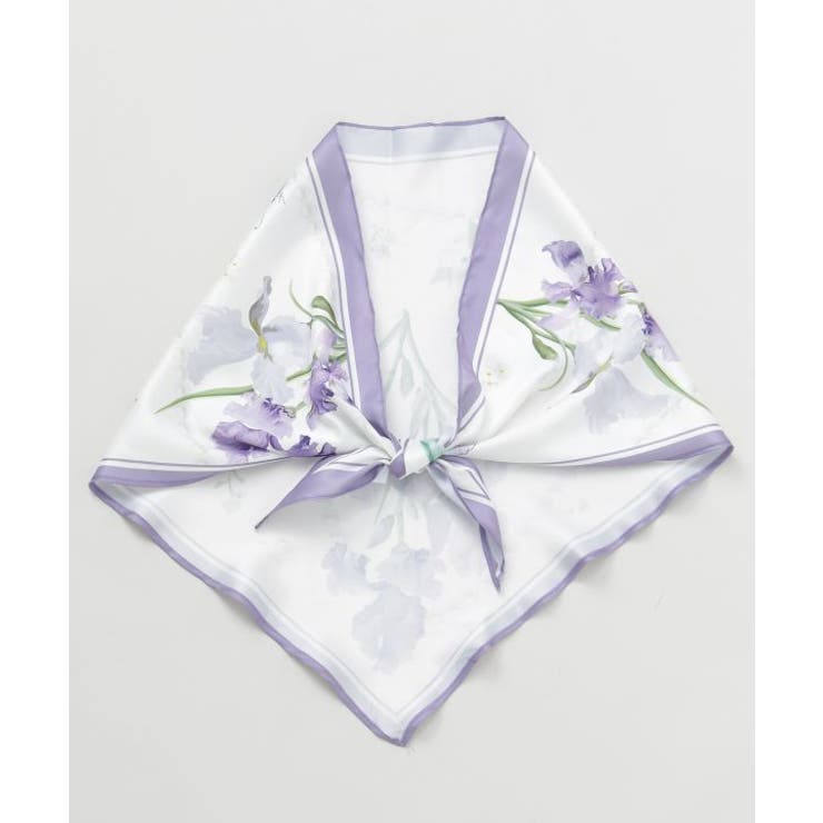 パープル | 【欧州航路】ピクチャダイヤスカーフ | アミナコレクション 