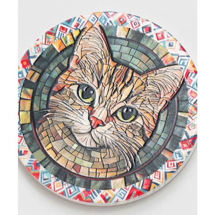【欧州航路】モザイクキャットマグネット | アミナコレクション  | 詳細画像2 
