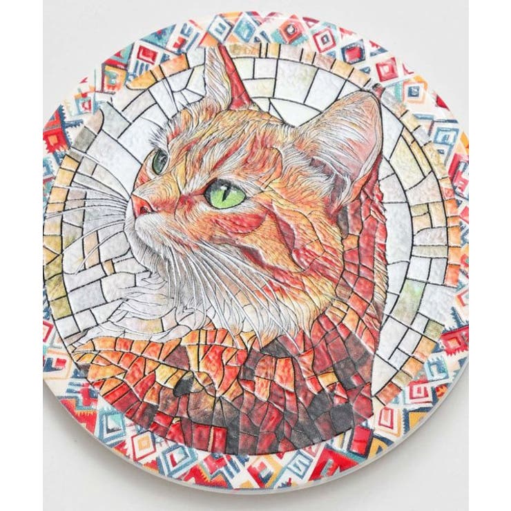 【欧州航路】モザイクキャットマグネット | アミナコレクション  | 詳細画像6 