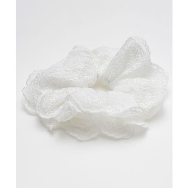 ホワイト | 【欧州航路】レースシュシュ | アミナコレクション 