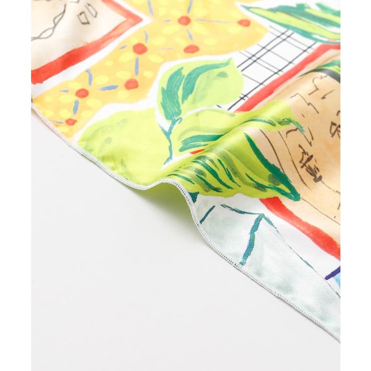 【欧州航路】【Fromフランス】ミュルーズルームスカーフ | アミナコレクション  | 詳細画像4 