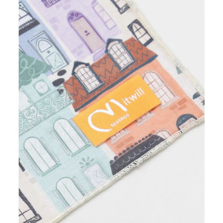 【欧州航路】 	【Fromフランス】ミュルーズハウスハンカチ | アミナコレクション  | 詳細画像3 