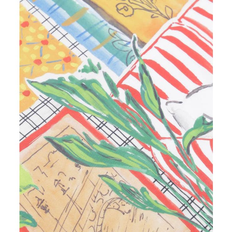 【欧州航路】 	【Fromフランス】ミュルーズルームハンカチ | アミナコレクション  | 詳細画像2 