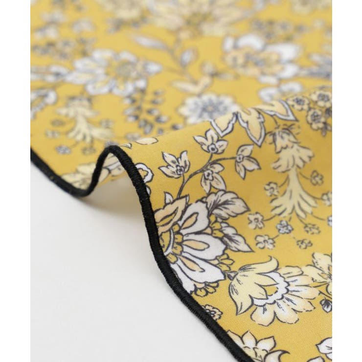 【欧州航路】【Fromフランス】ミュルーズフローラハンカチ | アミナコレクション  | 詳細画像3 