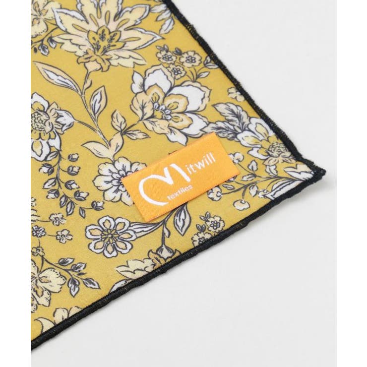 【欧州航路】【Fromフランス】ミュルーズフローラハンカチ | アミナコレクション  | 詳細画像5 