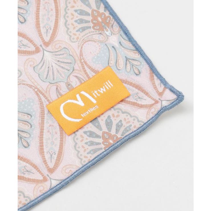 【欧州航路】【Fromフランス】ミュルーズエクラハンカチ | アミナコレクション  | 詳細画像2 