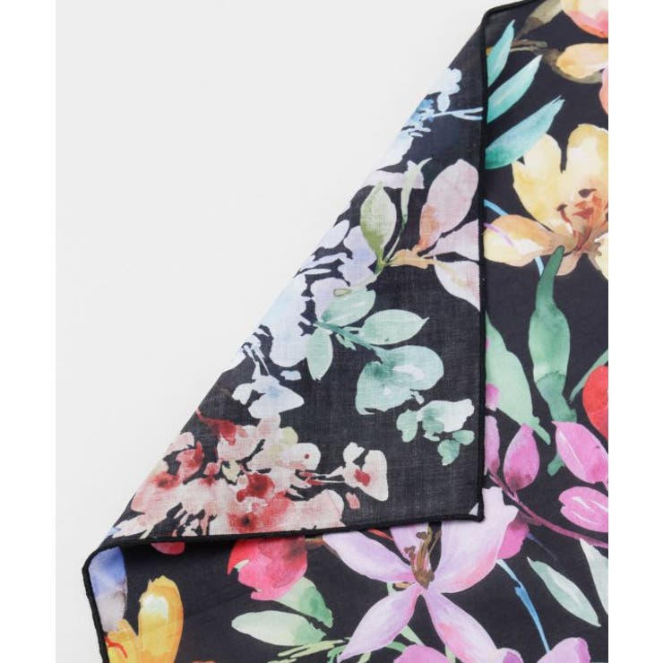 【欧州航路】【Fromフランス】ミュルーズブルームハンカチ | アミナコレクション  | 詳細画像3 