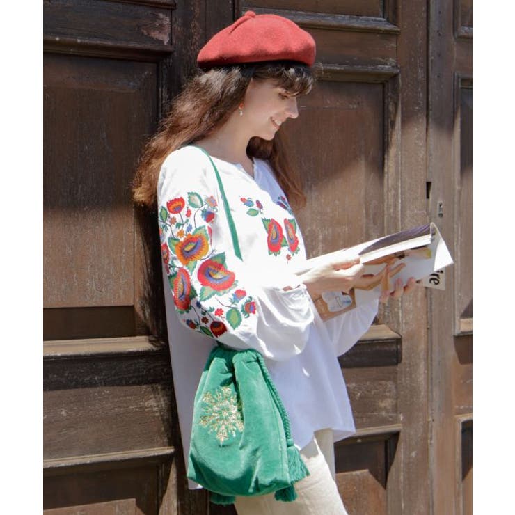 【欧州航路】スノーヴェルショルダー | アミナコレクション  | 詳細画像2 